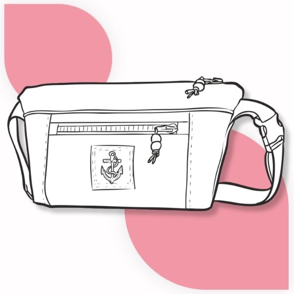 Nähset Gürteltasche 'Ida'